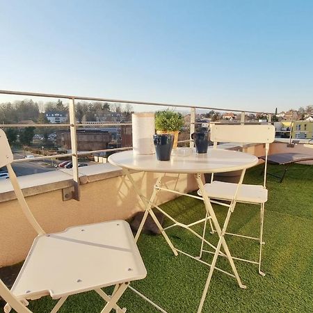 Le Smart - Parking - Terrasse - Wifi - Mulhouse - Relax Bnb Pfastatt Luaran gambar