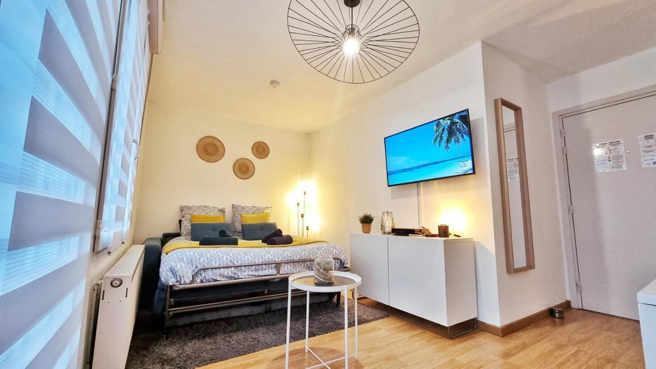 Le Smart - Parking - Terrasse - Wifi - Mulhouse - Relax Bnb Pfastatt Luaran gambar