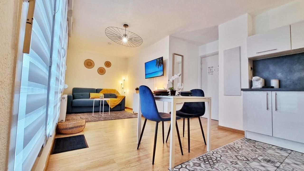 Le Smart - Parking - Terrasse - Wifi - Mulhouse - Relax Bnb Pfastatt Luaran gambar