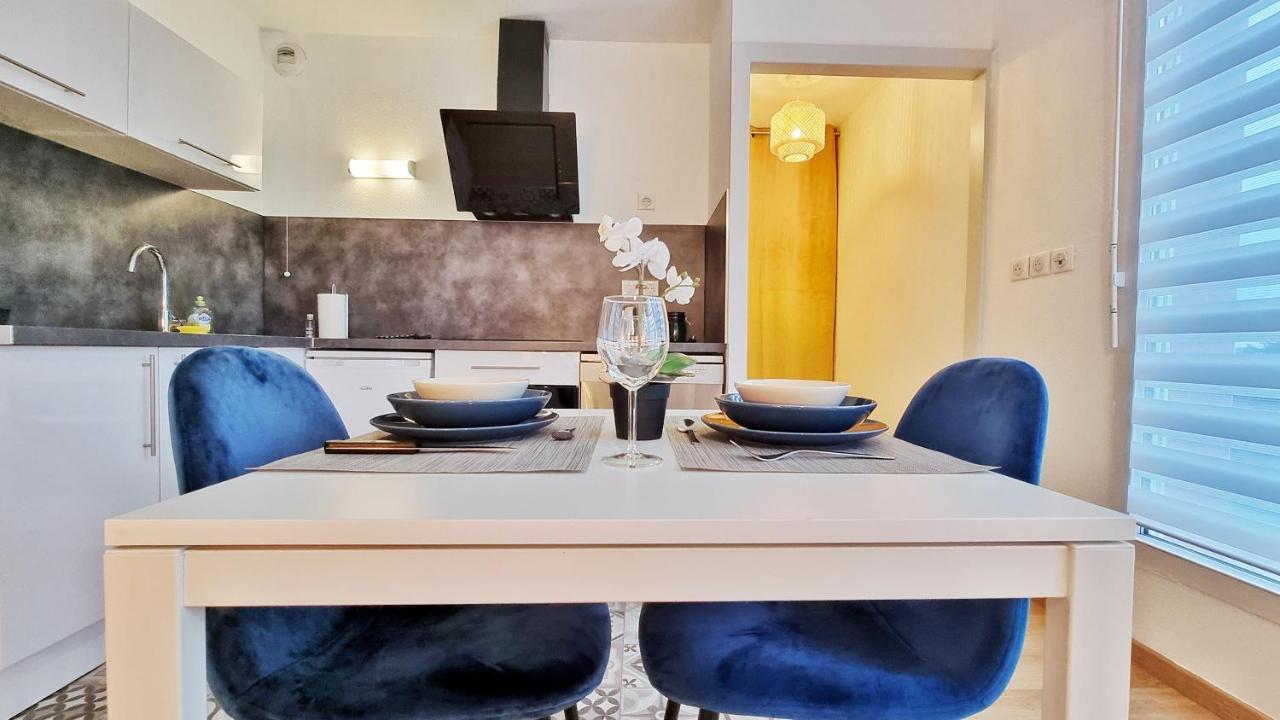 Le Smart - Parking - Terrasse - Wifi - Mulhouse - Relax Bnb Pfastatt Luaran gambar