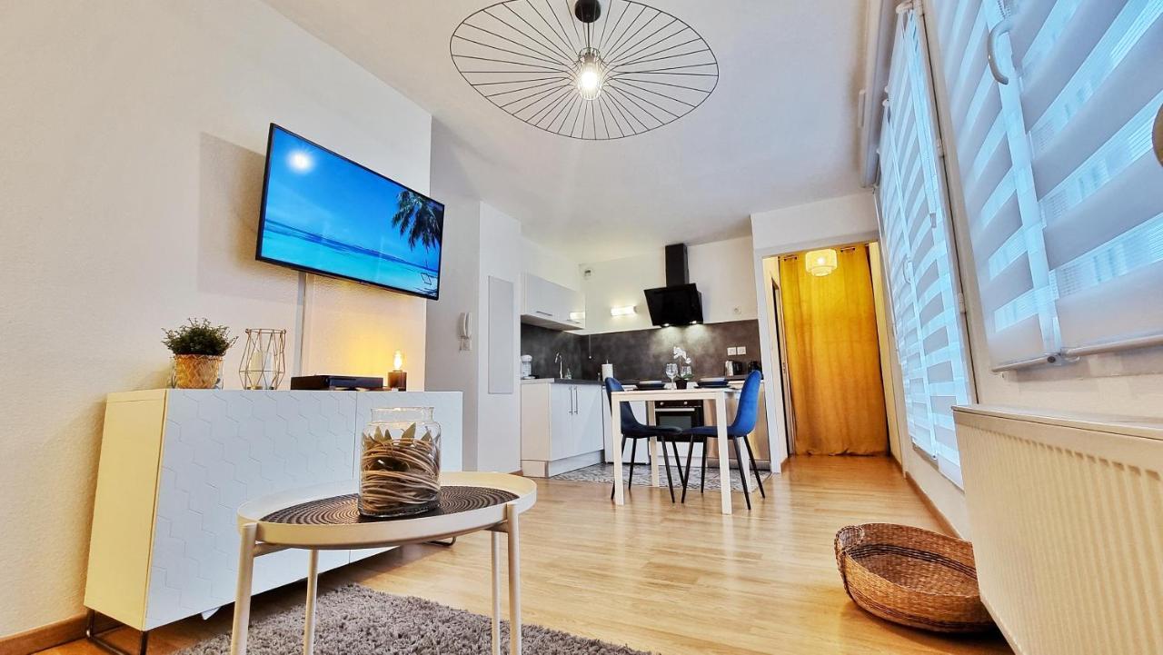 Le Smart - Parking - Terrasse - Wifi - Mulhouse - Relax Bnb Pfastatt Luaran gambar